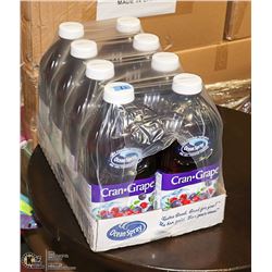CASE OF TWELVE 1.89L BOTTLES OF OCEAN SPRAY