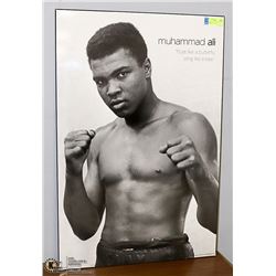 MUHAMMAD ALI "FLOAT LIKE A BUTTERFLY" PICTURE