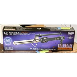 HOT TOOLS 3/4" MARCEL IRON 24K GOLD, HEATS TO 430F