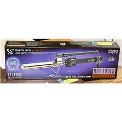 HOT TOOLS 3/4" MARCEL IRON 24K GOLD, HEATS TO 430F