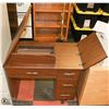 Image 1 : ESTATE SEWING MACHINE CABINET WITH 3 DRAWERS,