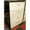 Image 1 : 4 DRAWER FILING CABINET NO KEYS, 36 X 18 X 52