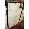 Image 1 : 4 DRAWER FILING CABINET WITH ONE SLIDE DRAWER