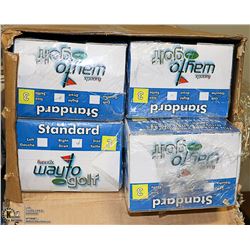 CASE WITH 4 SETS OF NEW WAY TO GOLF SIZE 3 RIGHT