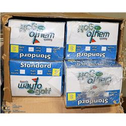 CASE WITH 4 SETS OF NEW WAY TO GOLF SIZE 3 RIGHT