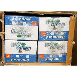 CASE WITH 4 SETS OF NEW WAY TO GOLF SIZE 4 RIGHT