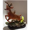Image 1 : DEER STATUE, 11" TALL