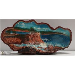 CARVED AND HAND PAINTED “CYPRESS POINT” RELAX