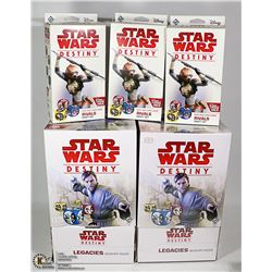 STAR WARS DESTINY BOOSTER PACKS AND DRAFT SETS