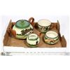 Image 1 : ANTIQUE WATCOMBE TORQUAY POTTERY SET “COTTAGE”