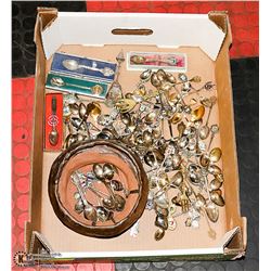 2 LARGE LOT OF COLLECTOR SPOONS