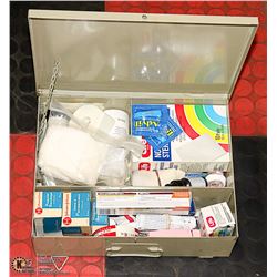 ALBERTA TYPE 2 FIRST AID KIT METAL BOX. APPEARS