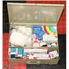 Image 1 : ALBERTA TYPE 2 FIRST AID KIT METAL BOX. APPEARS
