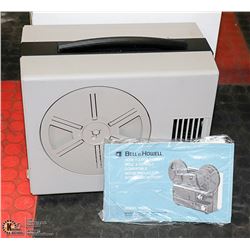 BELL & HOWELL MOVIE PROJECTOR W/MULTI MOTION