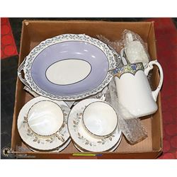 2 PARTIAL SETS OF PARAGON CHINA. “MONIQUE” BY