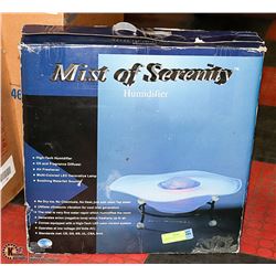 HUMIDIFIER MIST OF SERENITY, IN ORIGINAL PACKAGING