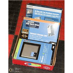 LINKSYS NETWORK STORAGE,WIRELESS BROADBAND ROUTER,