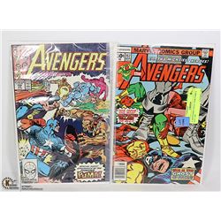 2 AVENGERS COLLECTOR COMICS #157, 304