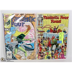 2 FANTASTIC 4 COLLECTOR COMICS #295, #1
