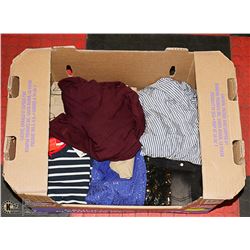 BOX OF ASSORTED BRAND NEW CLOTHES
