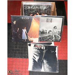 12 CLASSIC ROCK RECORD ALBUMS - ROLLING STONES