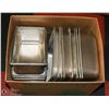 Image 1 : 17 PANS - 6 X 4'' 1/2 SZ, 2 X 2'' 1/2 SZ, 8 X 6''