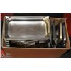 Image 1 : 8 X 1/3 SIZE PANS - 3 - 6'', 4 - 4'' & 1 - 2'' W/