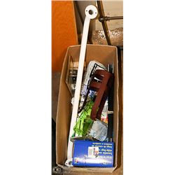 BOX WITH DRYER VENT KIT, 3 THERMOSTATS, SCREEN