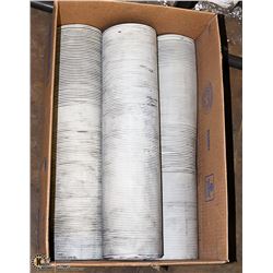 SET OF 3 EXPANDABLE 4.5" ID   DUST COLLECTOR TUBES