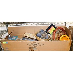 HOME DECOR SET. 2 IKEA STRIPA SHELVES, 5 BAGS OF