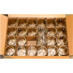 CASE OF 24 NEW 20OZ BIGROCK BEER GLASSES