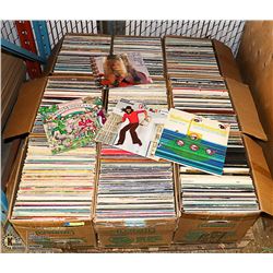 PALLET (9 BOXES) ASST RECORDS