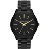 Image 1 : NEW MICHAEL KORS SLIM RUNWAY BLACK DIAL BLACK ION