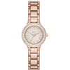 Image 2 : NEW DKNY 28MM CRYSTAL BEZEL ROSEGOLD TONE MSRP$237