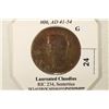 Image 3 : 41-54 A.D. CLAUDIUS I ANCIENT COIN