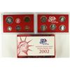 Image 2 : 2002 US SILVER PROOF SET (WITH BOX)
