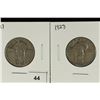 Image 1 : 1927 & 1928 STANDING LIBERTY QUARTERS