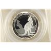 Image 1 : 2016-P AUSTRALIA KANGAROO HIGH RELIEF SILVER