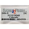 Image 3 : 2006-D COLORADO QUARTER PCGS MS68 SATIN FINISH
