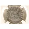 Image 1 : 1876 SEATED LIBERTY QUARTER NGC AU50