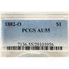 Image 3 : 1882-O MORGAN SILVER DOLLAR PCGS AU55