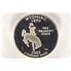 Image 2 : 2007-S SILVER WYOMING QUARTER PCGS PR69 DCAM