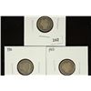 Image 1 : 1908, 1910 & 1912 BARBER DIMES