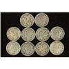 Image 1 : 10 ASSORTED MERCURY DIMES