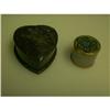 Image 1 : Two Unique Jade Boxes  #1385242