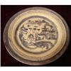 Image 1 : CHINESE EXPORT BLUE CANTON PLATE 7 1/2" C.1880 #1385253
