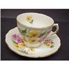 COLCLOUGH CUP and SAUCER - CHIC FLOWERS #1385369