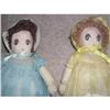 Twin Sister  cloth dolls handmade in 1941  #1385426