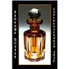 Image 1 : CZ VINT AMBER COLOR FLASH DECO PERFUME BOTTLE #1385680