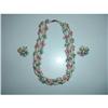 Image 1 : Vintage Shell Necklace and Earring Set #1385866